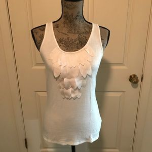Flower Petal-Inspired Racerback Tank Top